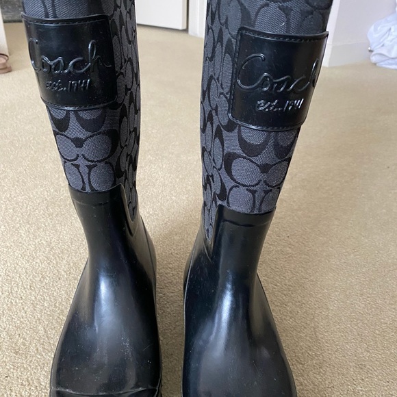 Coach Rain Boots